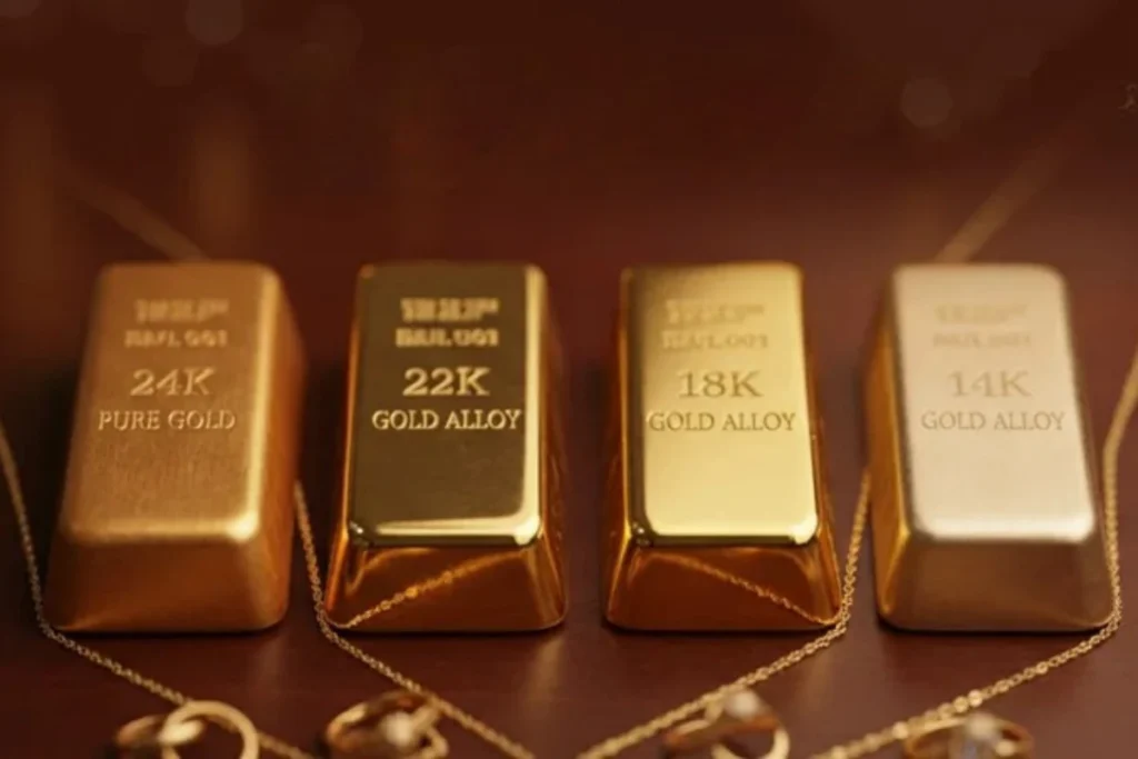 K金 就是含有黃金的合金